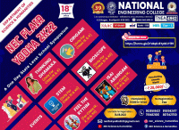 NEC FLAIR YODHA 2K22 State Level School Symposium Poster